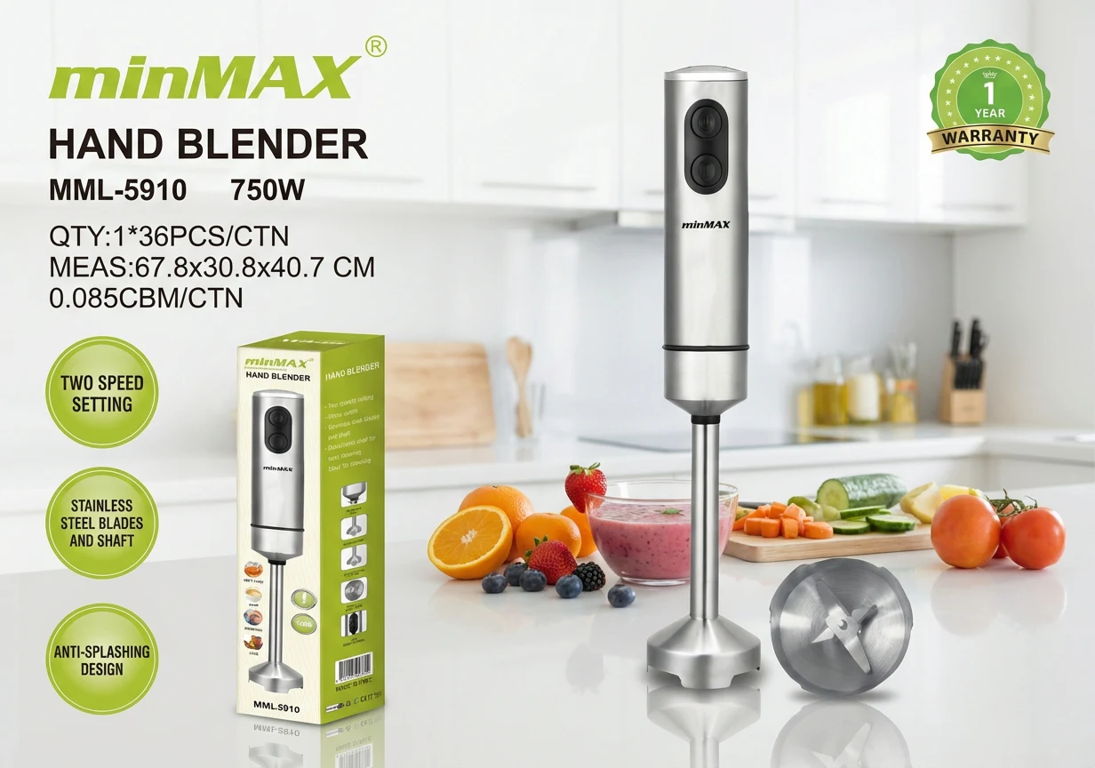 مخلوط کن دستی MML-5910 ارائه محصول