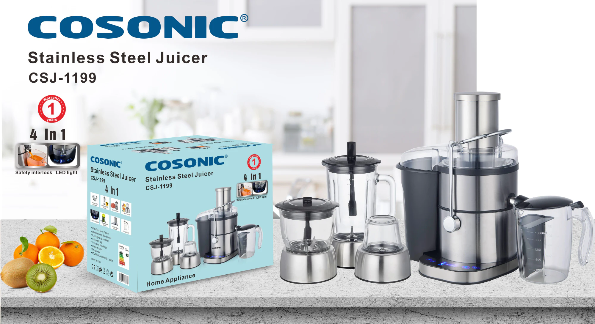 آبمیوه گیری CSJ-1199 ارائه محصول