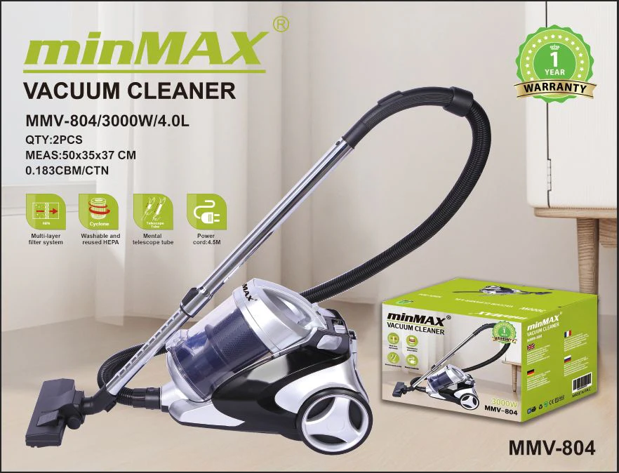 جاروبرقی قوطی MMV-804 ارائه محصول