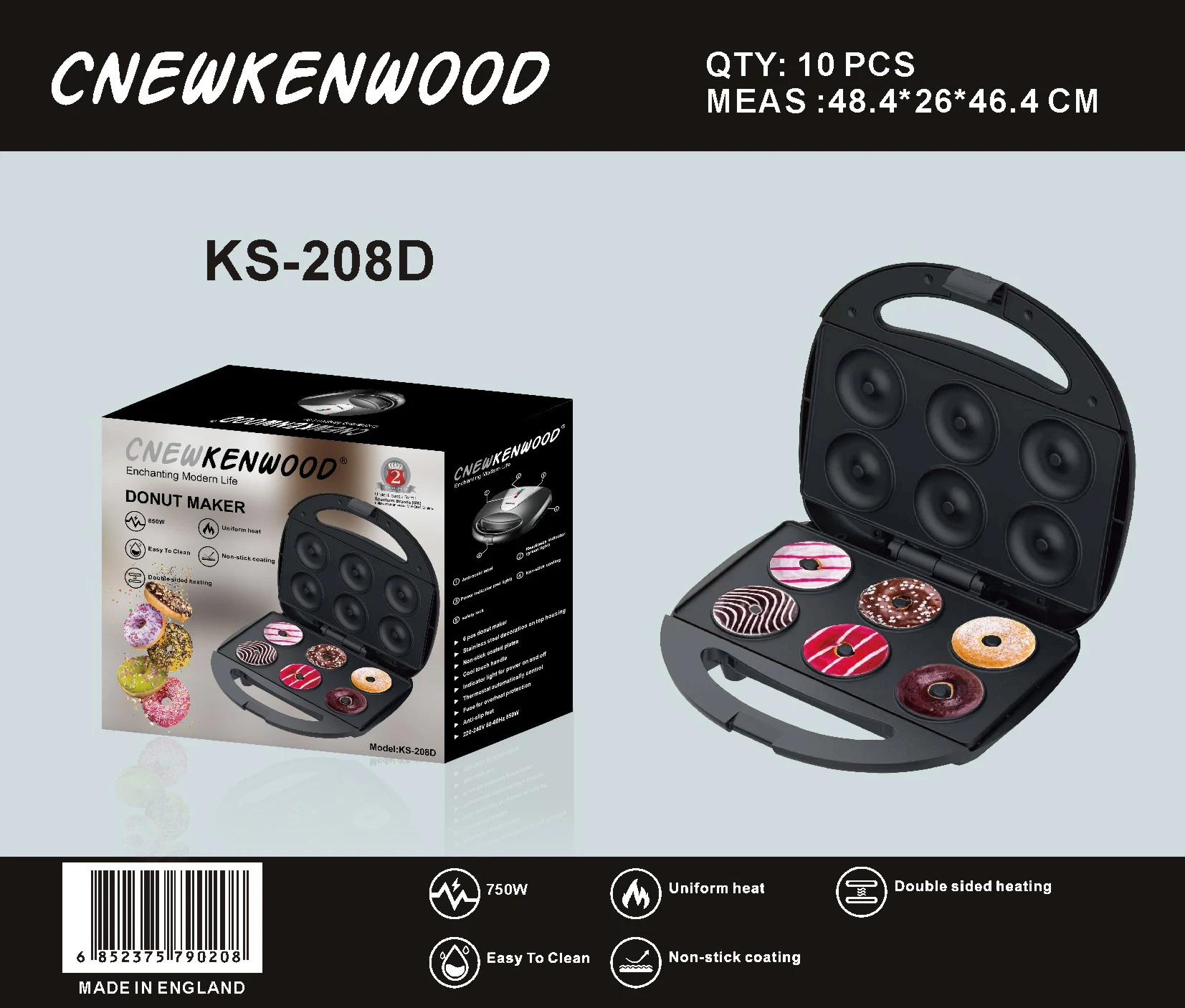 ساندویچ ساز KS-208D ارائه محصول