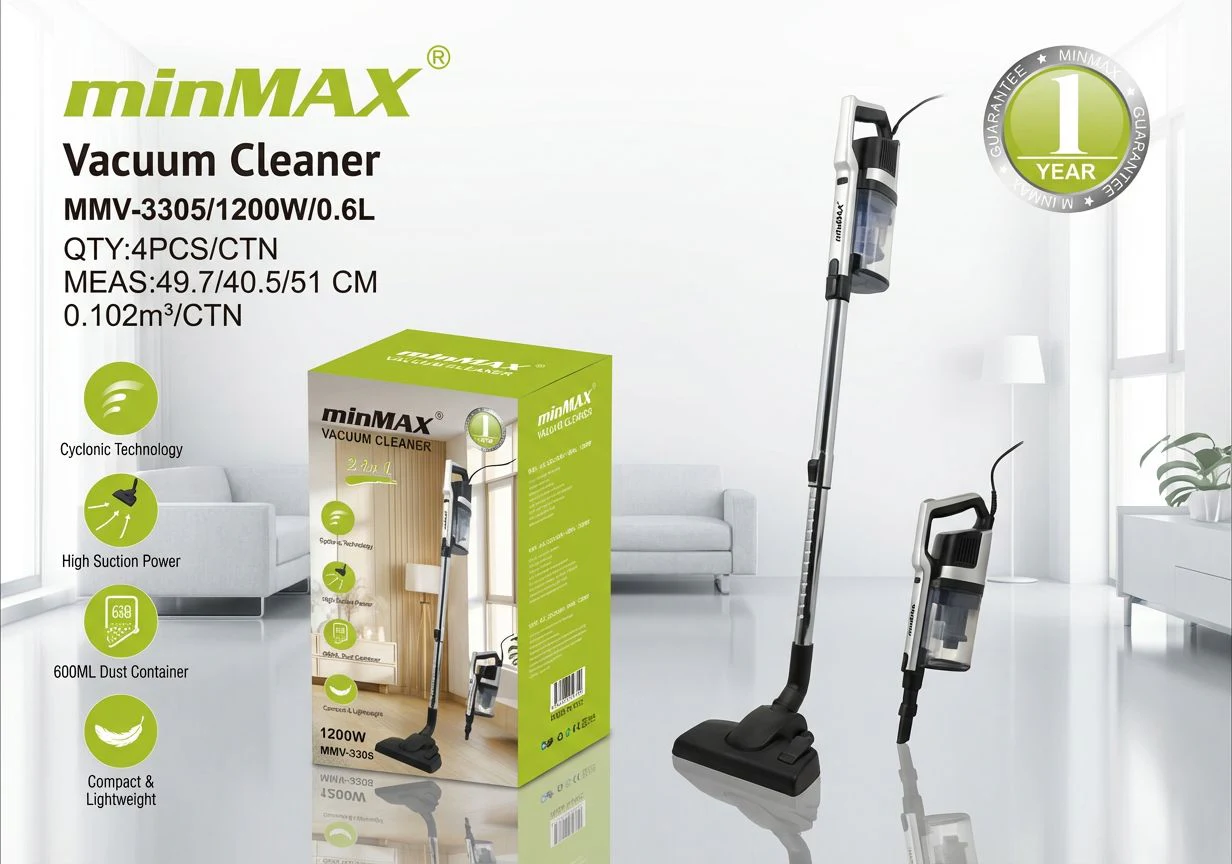 جاروبرقی استیک MMV-3305 ارائه محصول