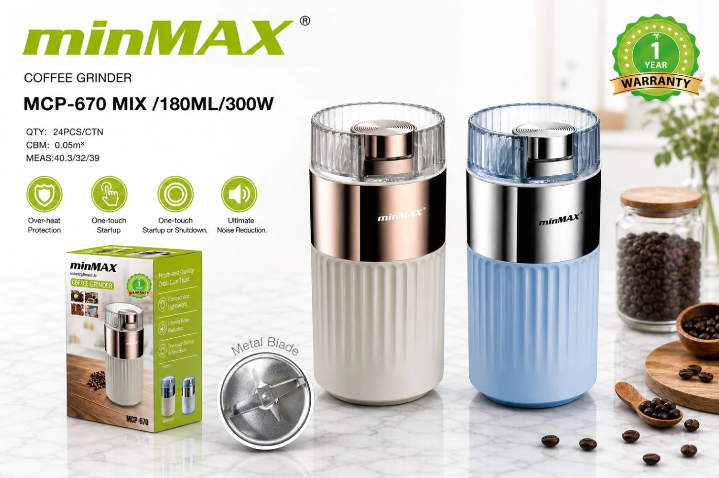 bài thuyết trình về sản phẩm Máy xay cà phê MCP-670