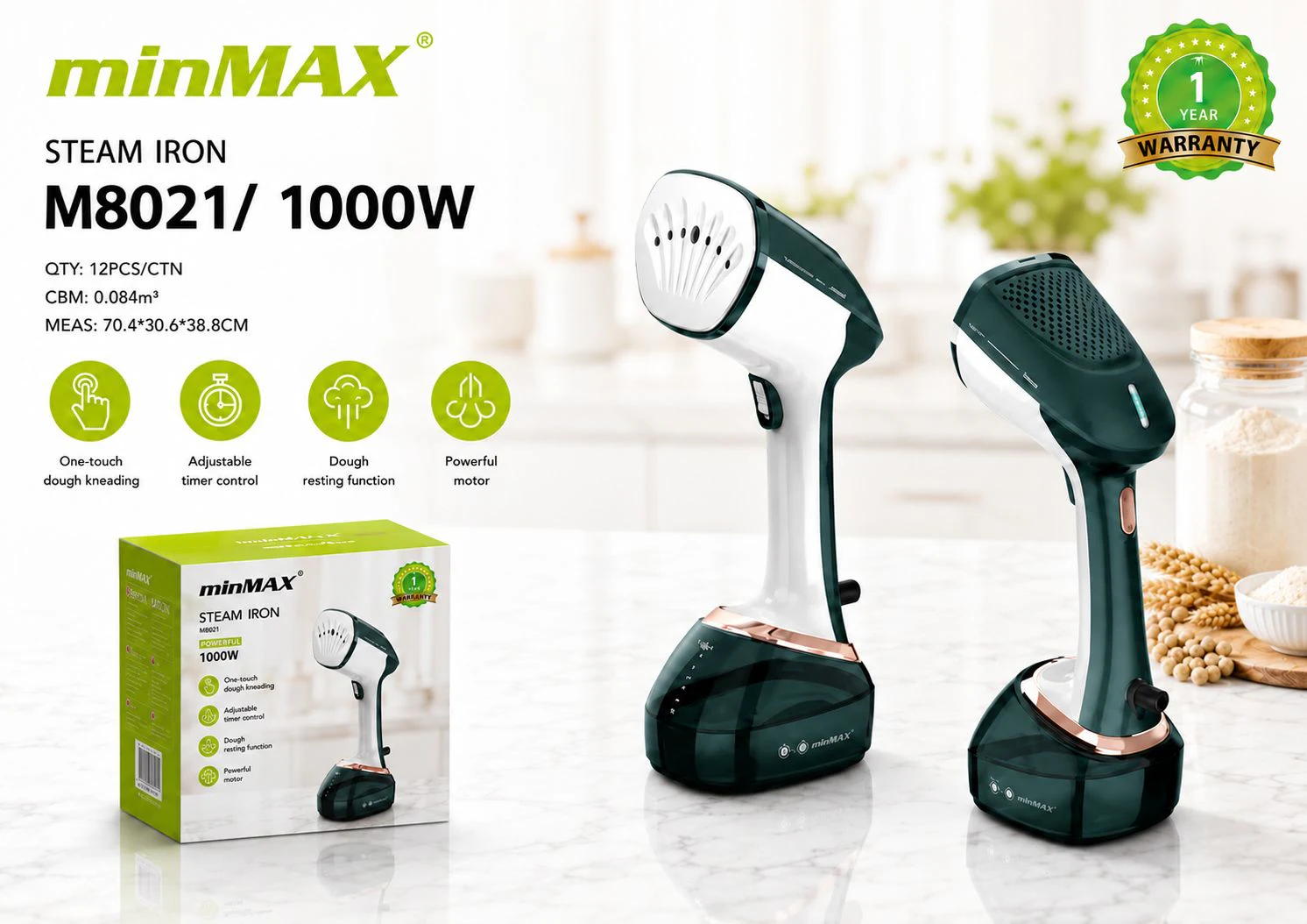 Presentazione del prodotto Piroscafo manuale M8021