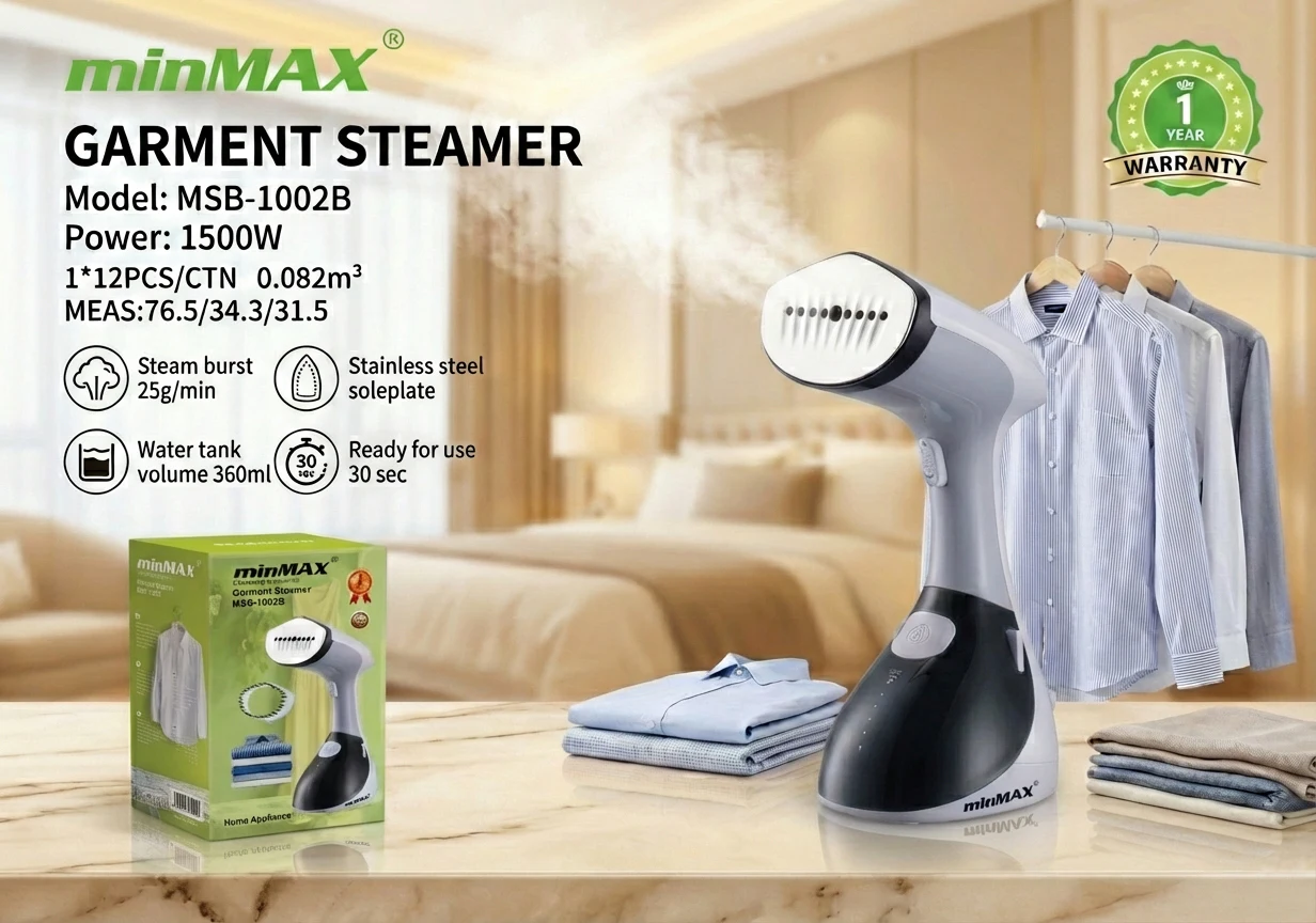 Hand Steamer MSB-1002B product presentation