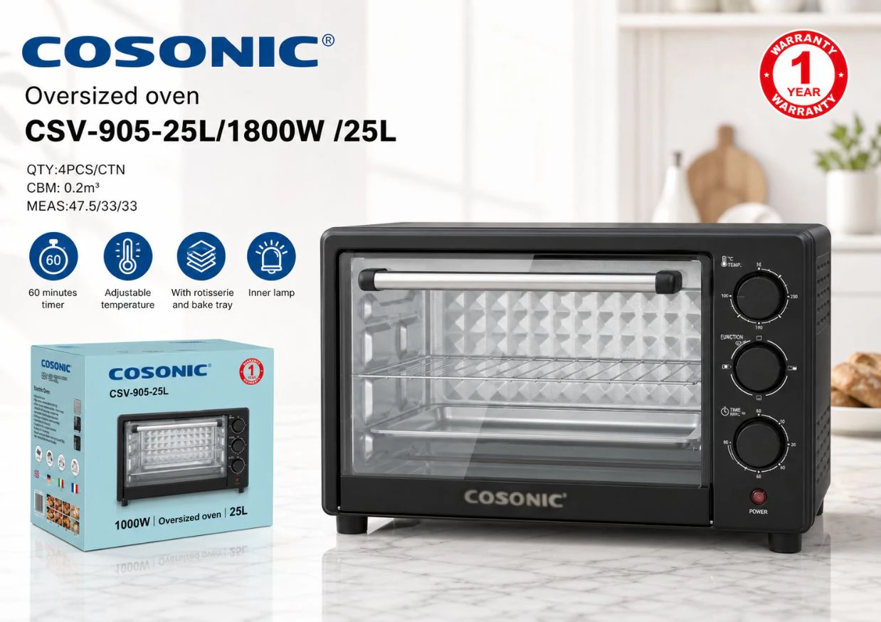 Presentazione del prodotto Forno Elettrico CSV-905-25L