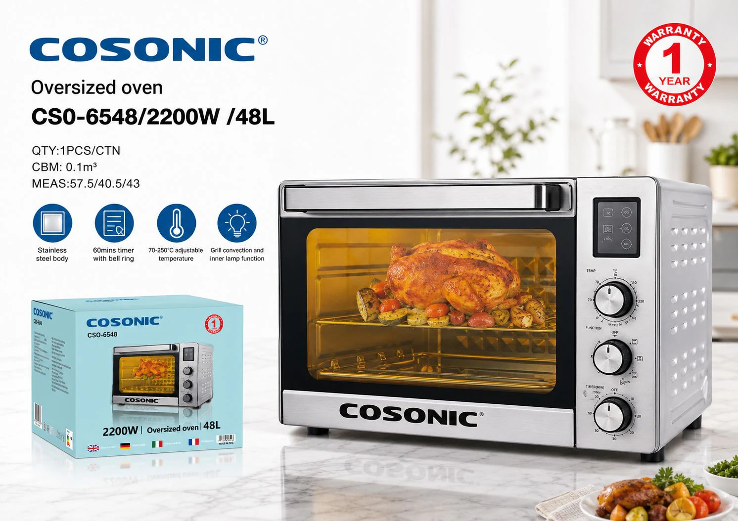 فر برقی CSO-6548 ارائه محصول