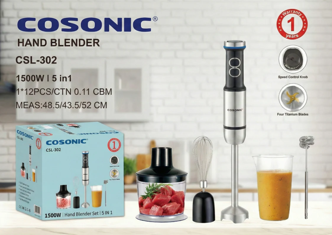 Multifunctional Hand Blender CSL-302 product presentation