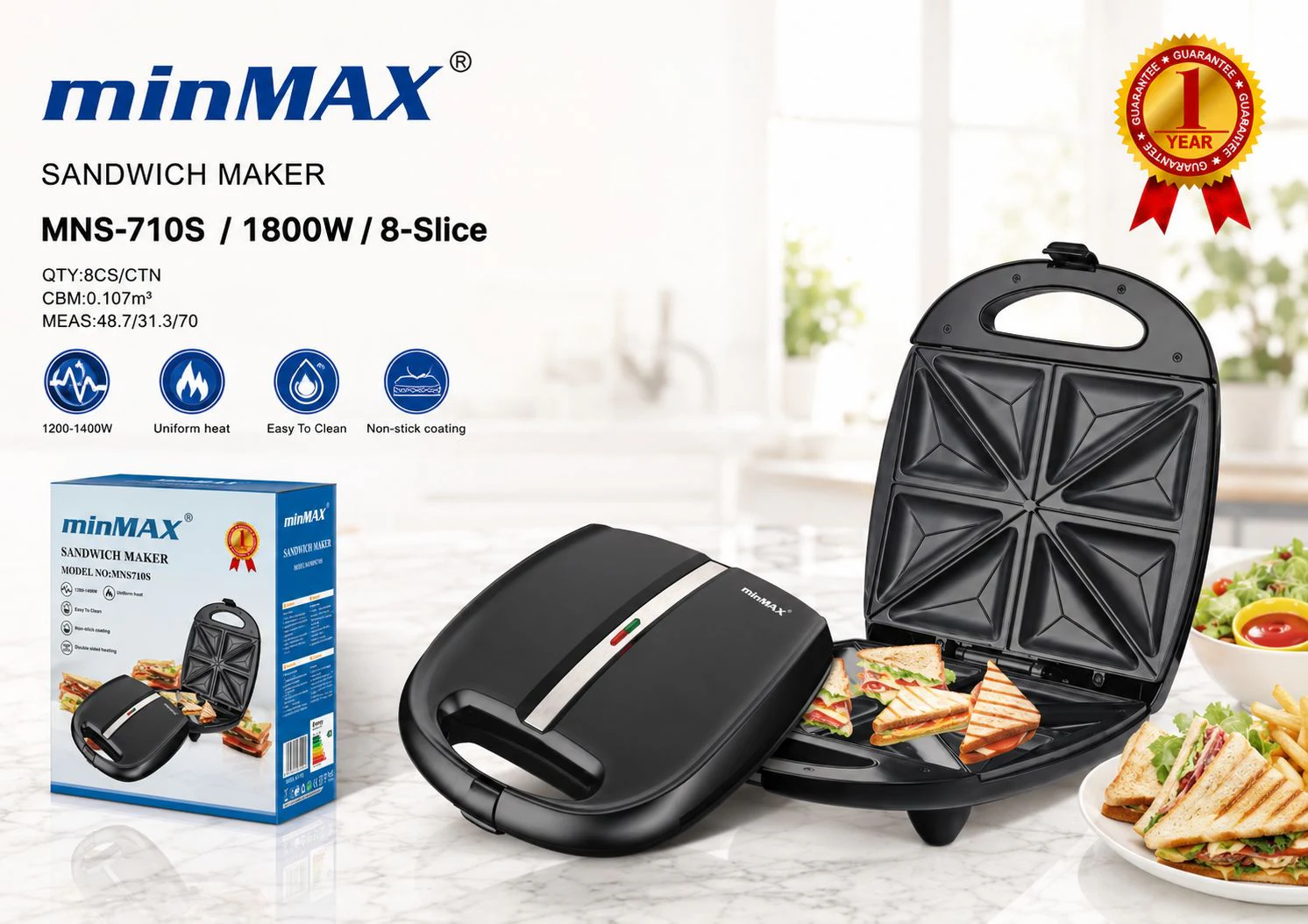 Presentazione del prodotto Macchina per panini MNS-710S