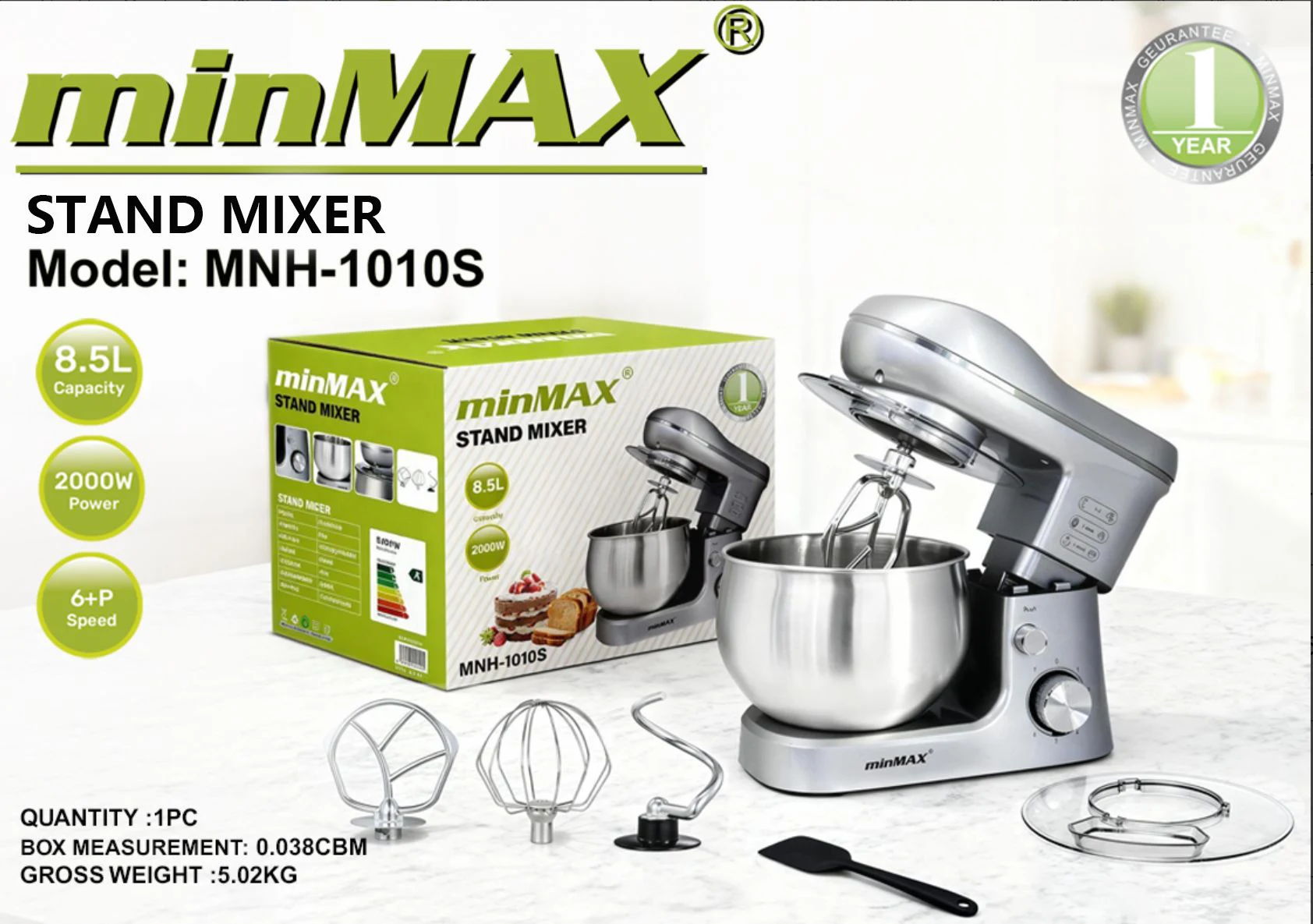 Presentazione del prodotto Robot da cucina MNH-1010S